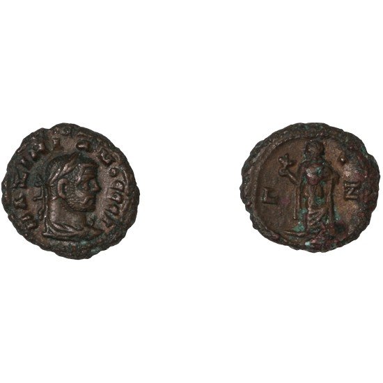Moneda Imperio Romano Tetradracma Maximiano 291-292 d.C.
