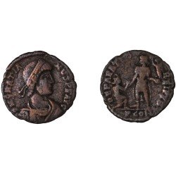 Moneda Imperio Romano Maiorina Graciano 379-383 d.C.