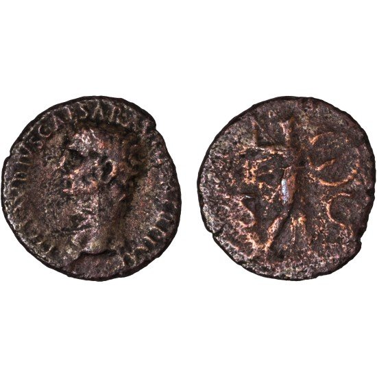 Moneda Imperio Romano As Claudio I 41-42 d.C.