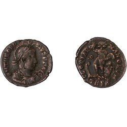 Moneda Imperio Romano Maiorina Teodosio I 383-386 d.C. Moneda Imperio Romano Maiorina Teodosio I 383-386 d.C.