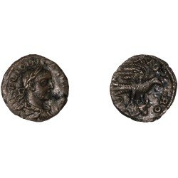 Moneda Imperio Romano As provincial Galieno 253-260 d.C.