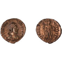 Moneda Imperio Romano Decargiro Teodosio I 393-395 d.C. Moneda Imperio Romano Decargiro Teodosio I 393-395 d.C.