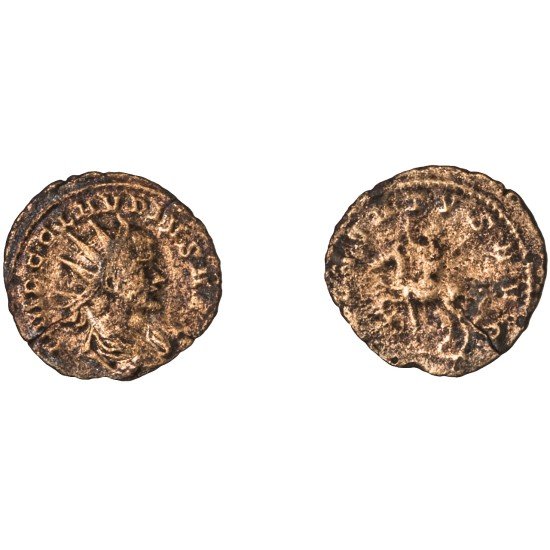 Moneda Imperio Romano Antoniniano Claudio II 268 d.C.