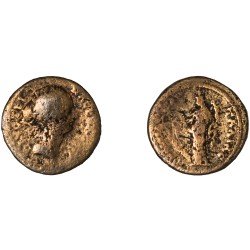Moneda Imperio Romano Assarion Faustina II 161-176 d.C.