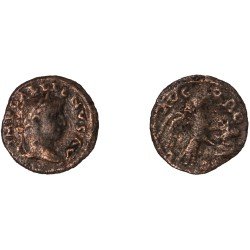 Moneda Imperio Romano As provincial Galieno 253-260 d.C.