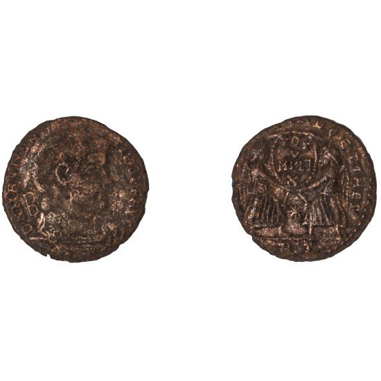 Moneda Imperio Romano Maiorina Magnencio 351-352 d.C.