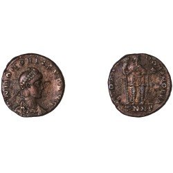 Moneda Imperio Romano Decargiro Honorio 393-395 d.C. Moneda Imperio Romano Decargiro Honorio 393-395 d.C.