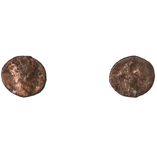 Moneda Imperio Romano Antoniniano Divo Claudio II después de 270 d.C. Moneda Imperio Romano Antoniniano Divo Claudio II después de 270 d.C.