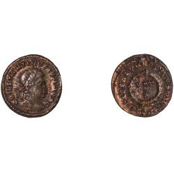 Moneda Imperio Romano Centenional Constantino II 323-324 d.C.