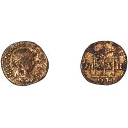 Moneda Imperio Romano Assarion Alejandro Severo 222-235 d.C.