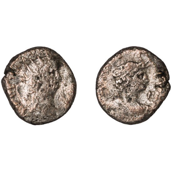 Moneda Imperio Romano Tetradracma Nerón 65-66 d.C.