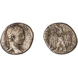 Moneda Imperio Romano Tetradracma Elagábalo 219 d.C.