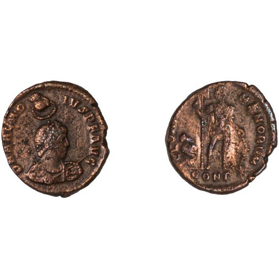 Moneda Imperio Romano Maiorina Arcadio 383-386 d.C.