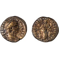 Moneda Imperio Romano Tetrassarion Caracalla 213-216 d.C.