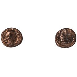 Moneda Imperio Romano Assarion Geta 198-209 d.C.