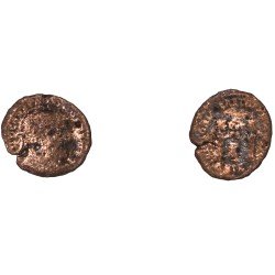 Moneda Imperio Romano Centenional Constantino I 318 d.C.