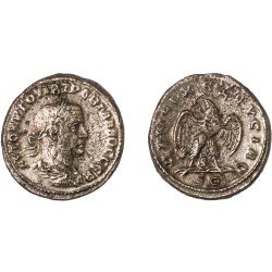 Moneda Imperio Romano Tetradracma Treboniano Galo 251-252 d.C.