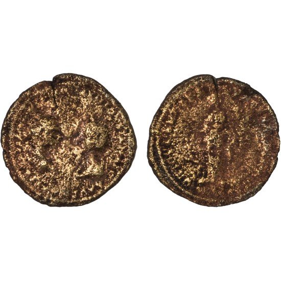 Moneda Imperio Romano Pentassarion Elagábalo 220-221 d.C. Moneda Imperio Romano Pentassarion Elagábalo 220-221 d.C.