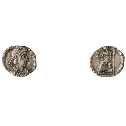 Moneda Imperio Romano Siliqua Honorio 397-402 d.C. Moneda Imperio Romano Siliqua Honorio 397-402 d.C.