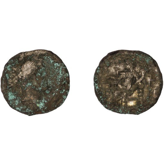 Moneda Imperio Romano Tetradracma Antonino Pío 140-156 d.C.