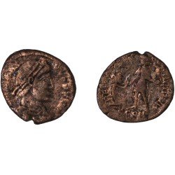 Moneda Imperio Romano Maiorina Magno Máximo 383-386 d.C. Moneda Imperio Romano Maiorina Magno Máximo 383-386 d.C.