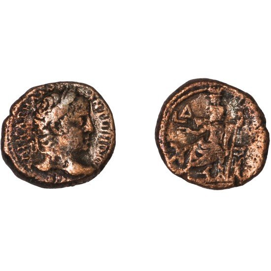 Moneda Imperio Romano Tetradracma Elagábalo 220-221 d.C. Moneda Imperio Romano Tetradracma Elagábalo 220-221 d.C.