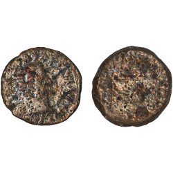 Moneda Imperio Romano As Tiberio 14-37 d.C.