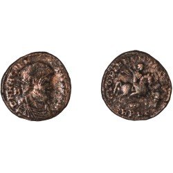 Moneda Imperio Romano Maiorina Magnencio 350-351 d.C.