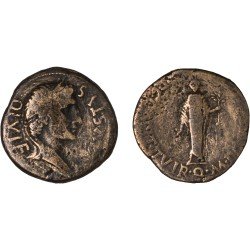 Moneda Imperio Romano As Augusto 27 a.C. – 14 d.C.