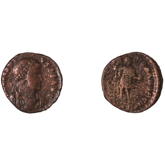 Moneda Imperio Romano Decargiro Arcadio 393-395 d.C.