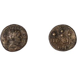 Moneda Imperio Romano Assarion Alejandro Severo 222-235 d.C.
