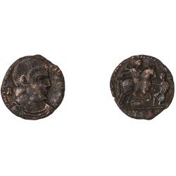 Moneda Imperio Romano Maiorina Magnencio 350-351 d.C.