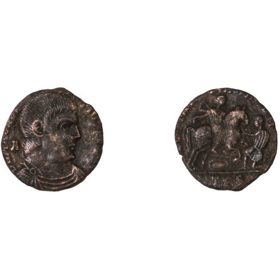 Moneda Imperio Romano Maiorina Magnencio 350-351 d.C.