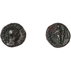 Moneda Imperio Romano Tetradracma Tácito 275-276 d.C.