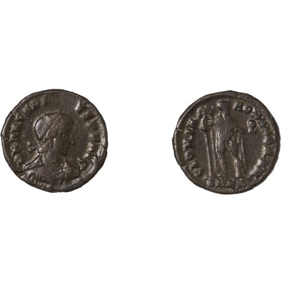 Moneda Imperio Romano Decargiro Arcadio 393-395 d.C.