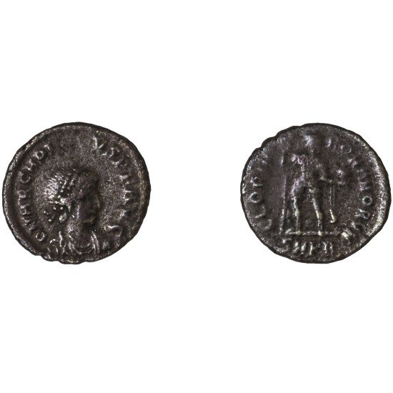 Moneda Imperio Romano Decargiro Arcadio 393-395 d.C.