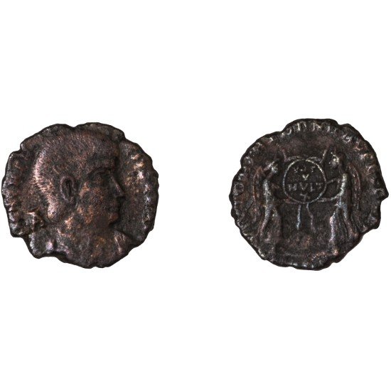 Moneda Imperio Romano Maiorina Magnencio 351-352 d.C.