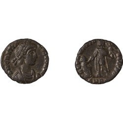 Moneda Imperio Romano Maiorina Graciano 379-383 d.C.