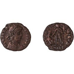 Moneda Imperio Romano Maiorina Graciano 379-383 d.C.