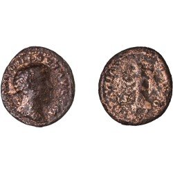 Moneda Imperio Romano As Marco Aurelio 163-164 d.C.