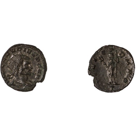Moneda Imperio Romano Antoniniano Claudio II 268-269 d.C.