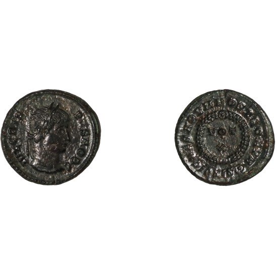 Moneda Imperio Romano Centenional Crispo 321-324 d.C.