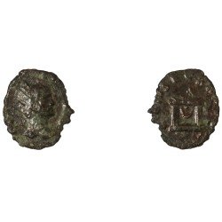 Moneda Imperio Romano Antoniniano Divo Claudio II 270 d.C.