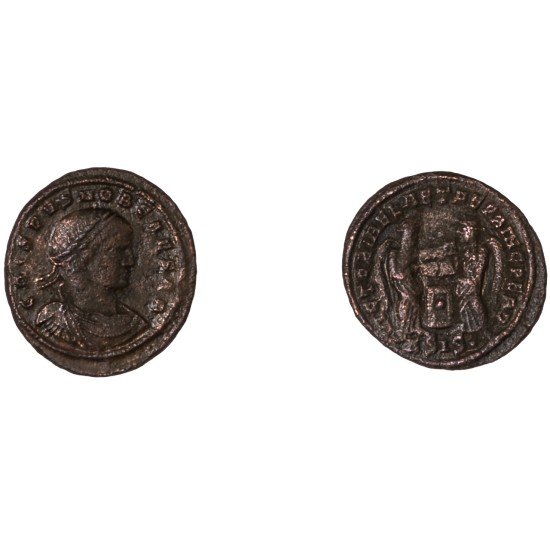 Moneda Imperio Romano Centenional Crispo 319 d.C.