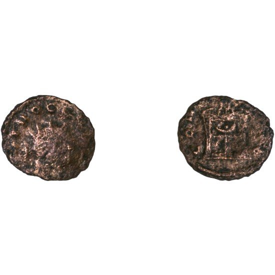 Moneda Imperio Romano Antoniniano Divo Claudio II 270 d.C.