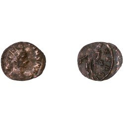 Moneda Imperio Romano Antoniniano Claudio II 269-270 d.C.