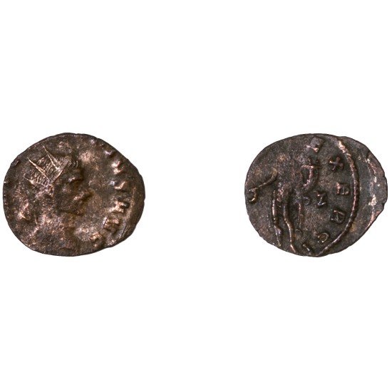 Moneda Imperio Romano Antoniniano Claudio II 269-270 d.C.