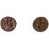 Moneda Imperio Romano ¼ de maiorina Constante 348-349 d.C.