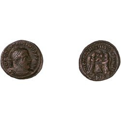 Moneda Imperio Romano Centenional Constantino I 318-319 d.C.