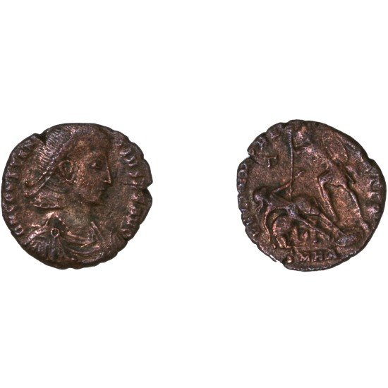 Moneda Imperio Romano Maiorina Constancio II 351-352 d.C. Moneda Imperio Romano Maiorina Constancio II 351-352 d.C.